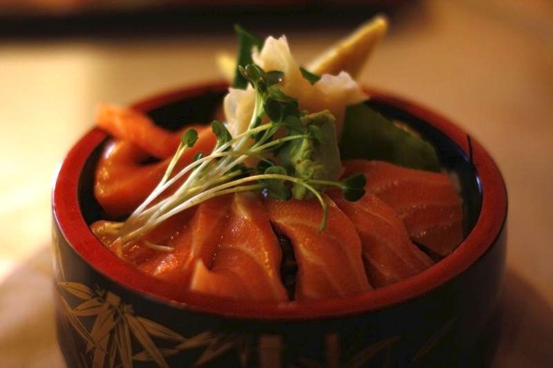 Salmon Chirashi Bowl