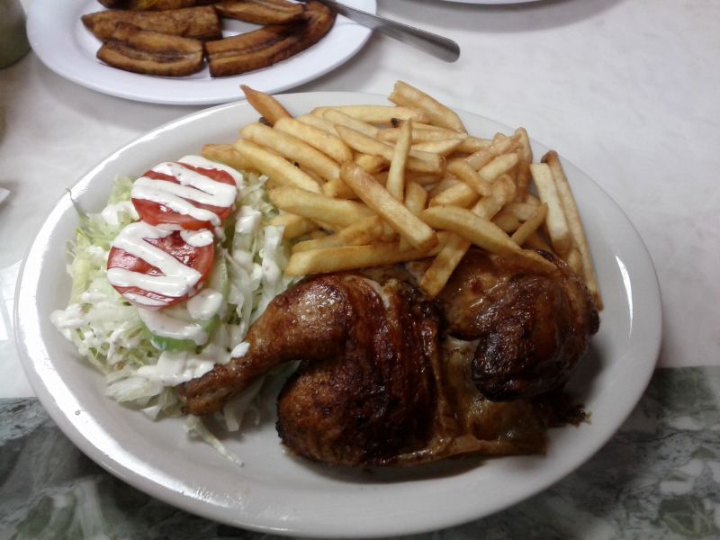 Half chicken 
