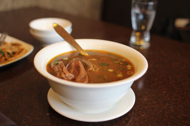 Braised Beef Noodle Soup 