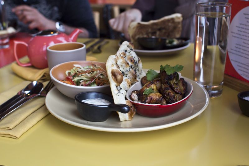 Tandoori Chicken and Slaw 
