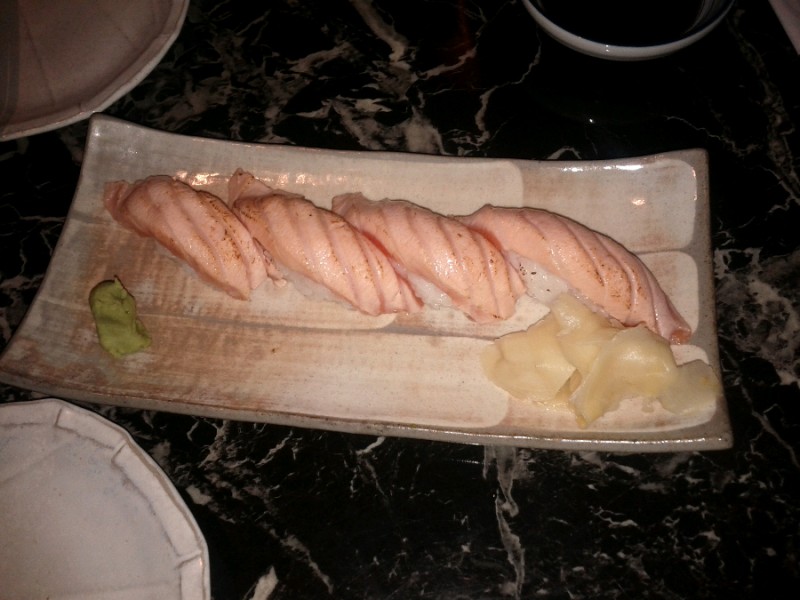 Seared Salmon Nigiri