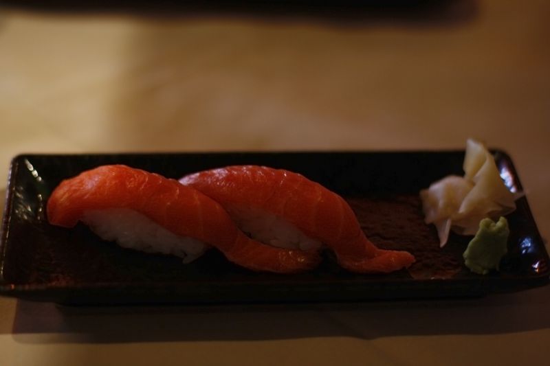 Copper River King Salmon Nigiri