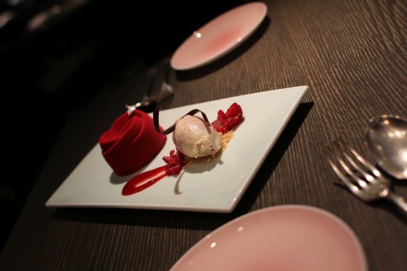 Raspberry delice
