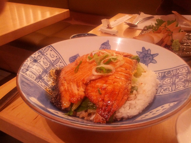 Salmon Teriyaki & Rice 