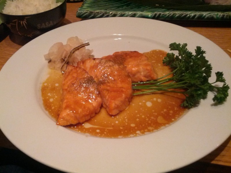 Salmon Teriyaki