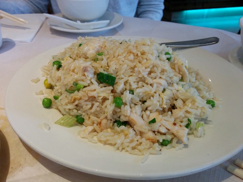 Shredded Chicken Fried Rice