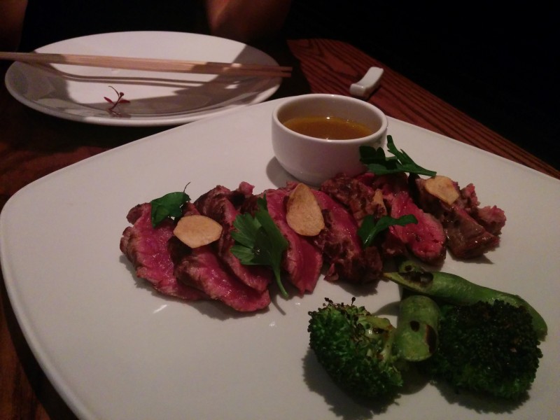 Chargrilled 40 day aged welsh beef