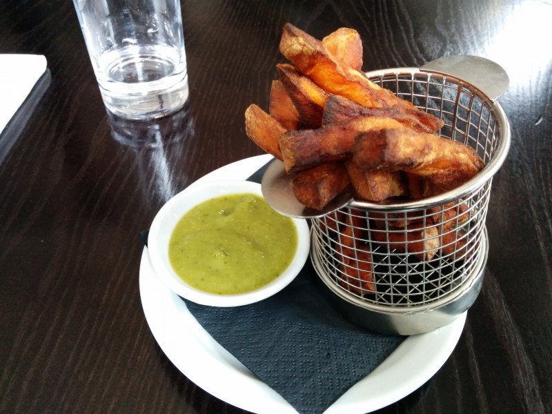 Triple Cooked Sweet Potato Chips