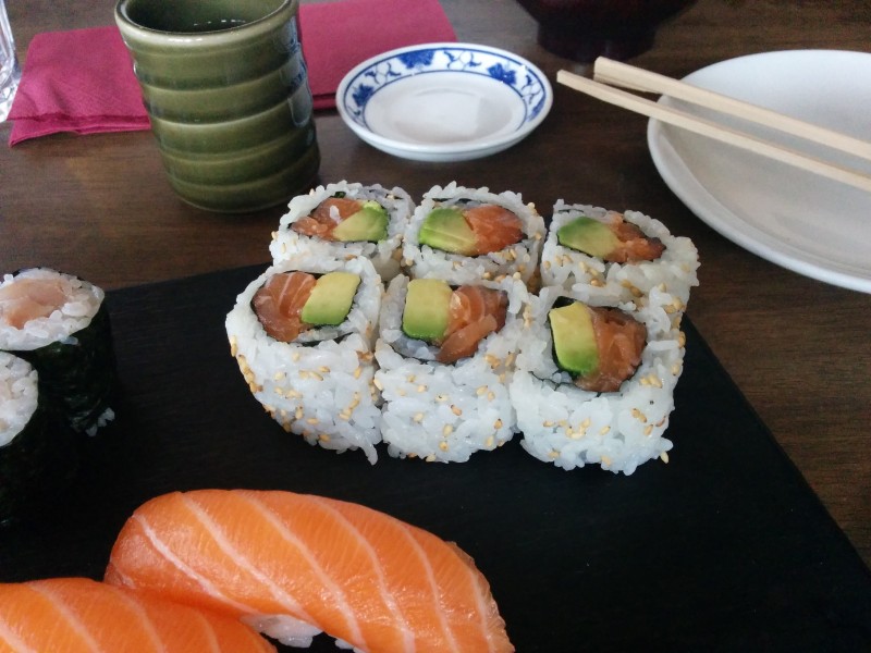 Salmon and Avocado Roll