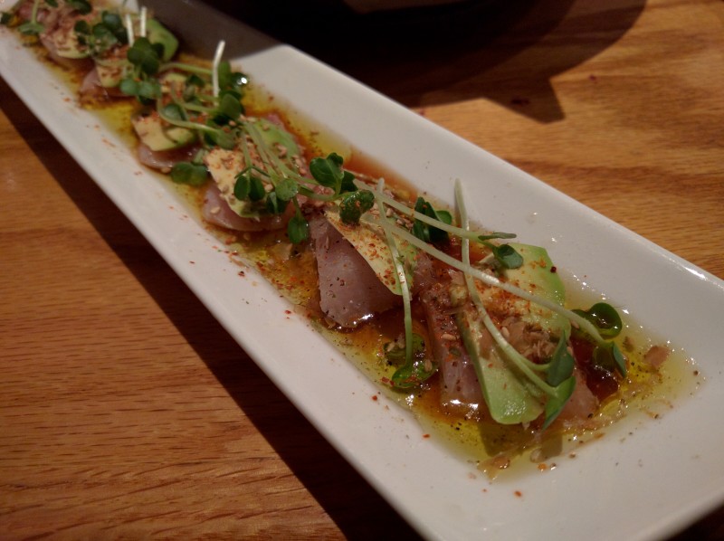 Hamachi Carpaccio