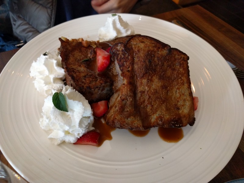 Punalu'u Bakery Taro French Toast