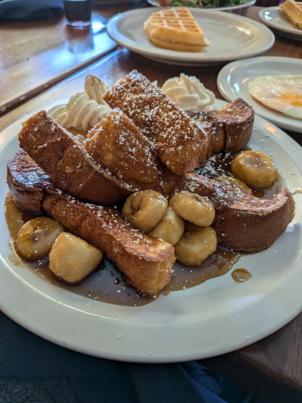 Banana Foster French Toast