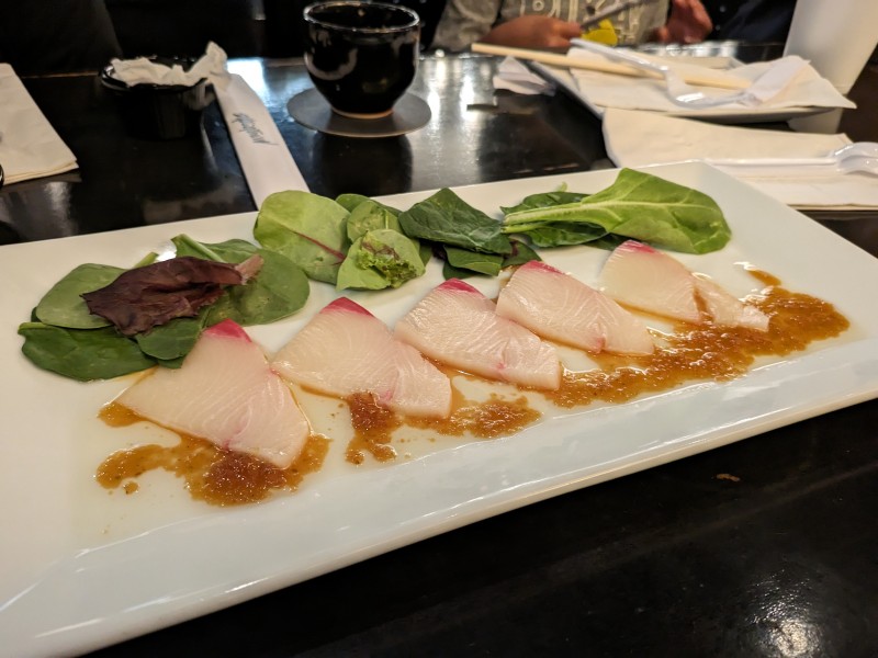Hamachi Carpaccio