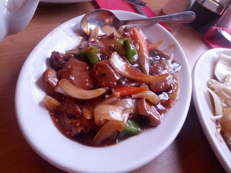 Duck with Black Bean Sauce and Garlic 