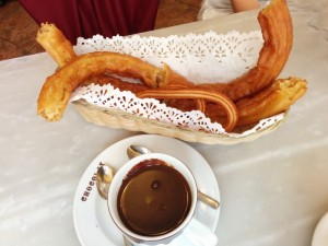 Churros and Chocolate