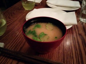 Salmon Miso Soup