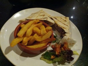 Tortilla Cheeseburger 