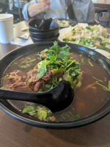 Braised Beef Brisket Noodle Soup