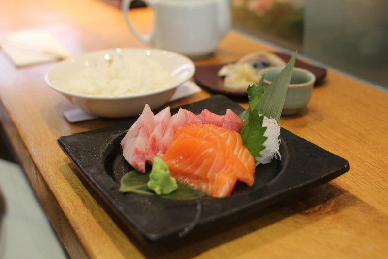 Salmon Sashimi