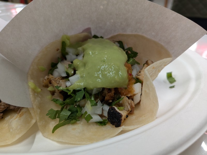 Pollo Asado Taco