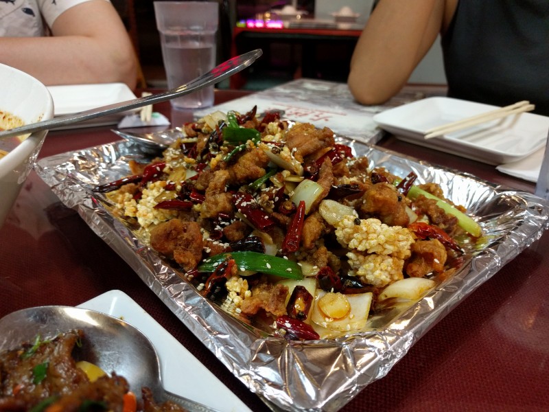 Chicken with Hot ...