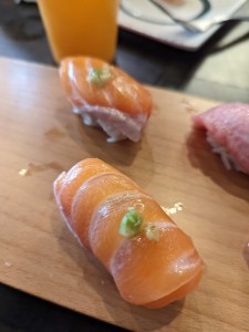 Sake Toro Nigiri