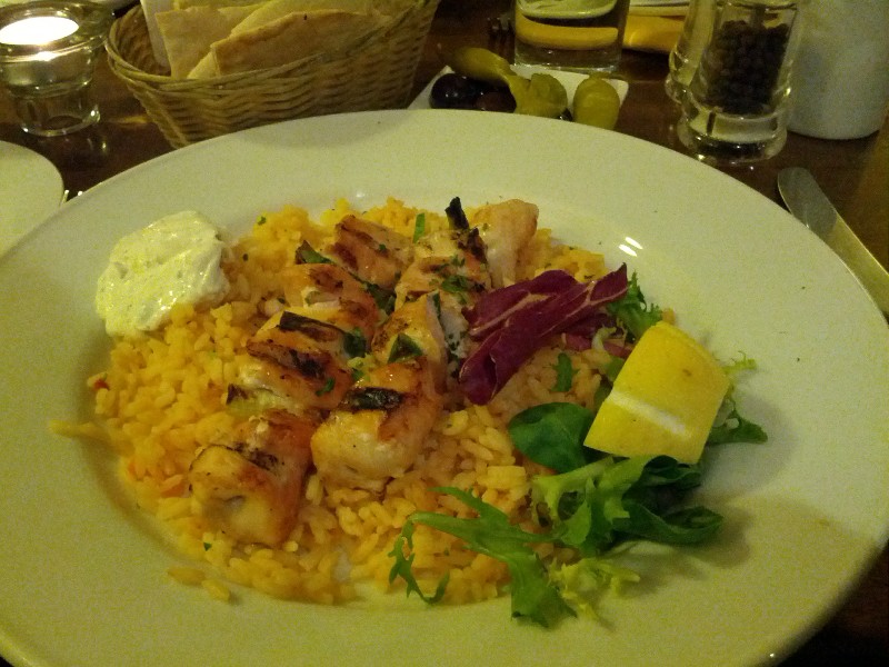 Chicken Slouvaki 