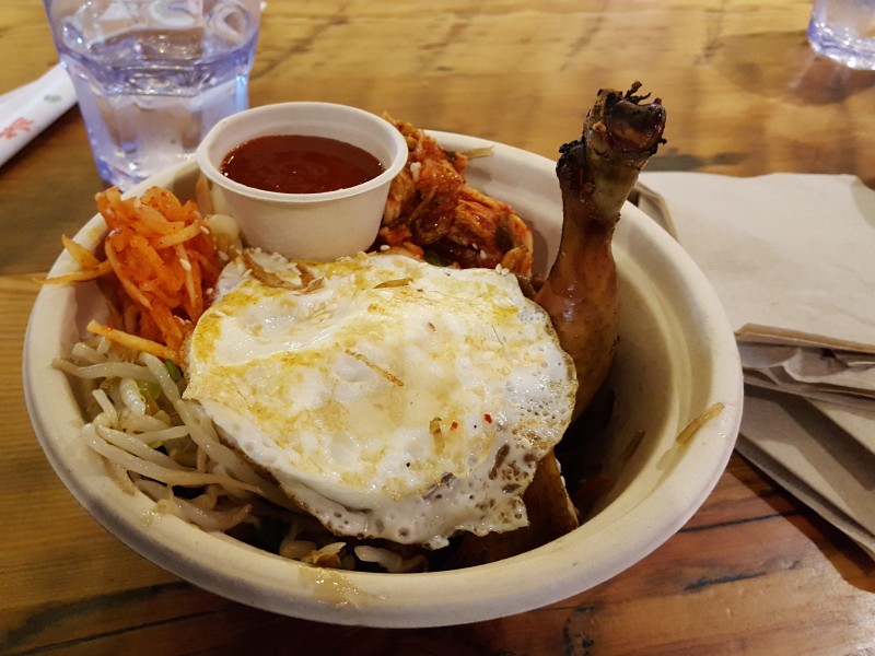 Chicken Bibim Bap Bowl