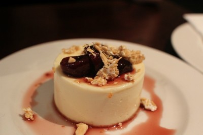 Cherry Almond and Amaretto Cheesecake