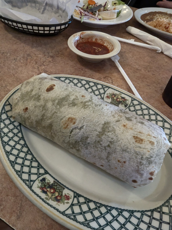 Grilled Chicken Super Burrito