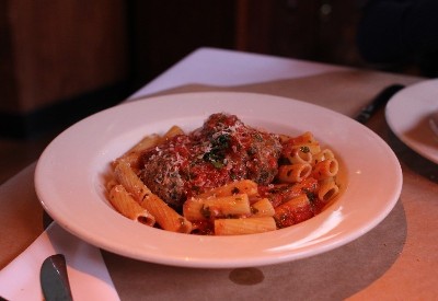 Rigatoni And Mama's Meatballs 