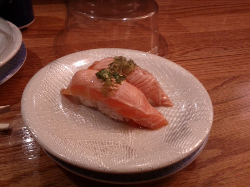Seared Salmon Sushi