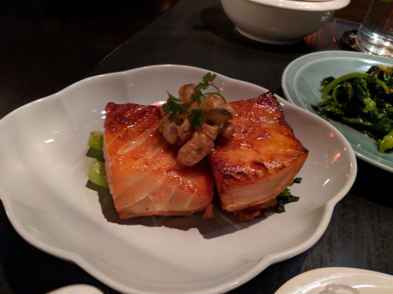 Grilled Sea Bass with Chinese Honey