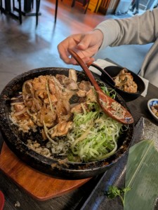 Hot Stone Chicken Donburri