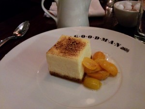Baked New York Cheesecake with Kumquats