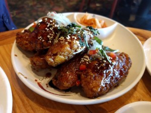 Honey Glazed Crispy Fried Chicken Wings