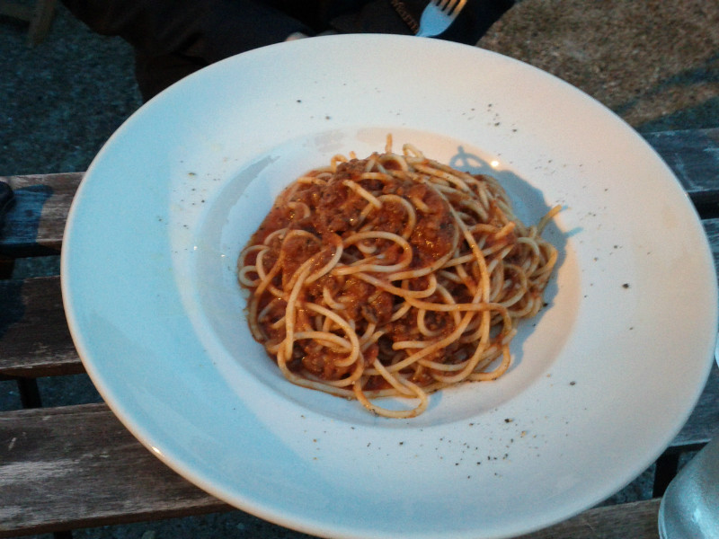 Pasta Bolognese 