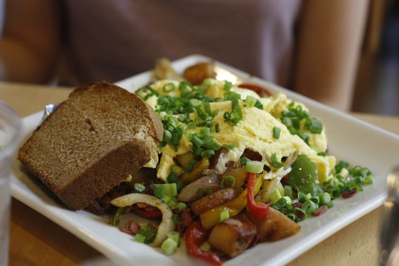 Hash with Corned ...