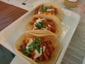 Chicken tinga Taco