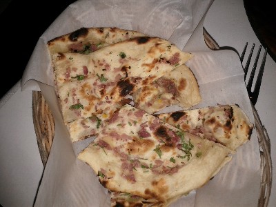 Onion and Cilantro Naan 