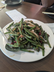 Stir fried string beans