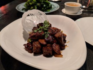 Stir-fry black pepper beef ribeye