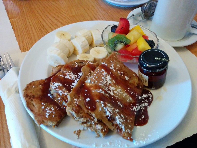 Thick Sliced Cinnamon Raisin French Toast