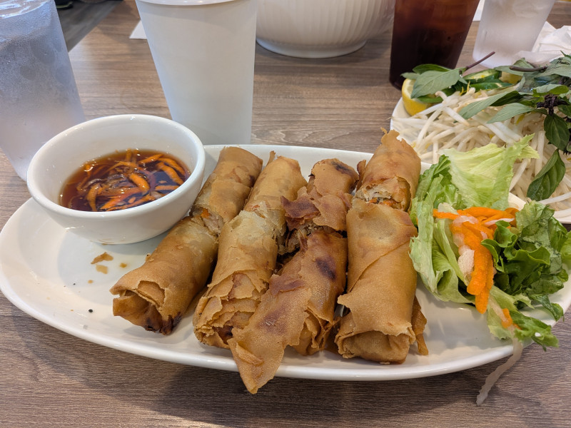 Fried Vegetarian Egg Rolls
