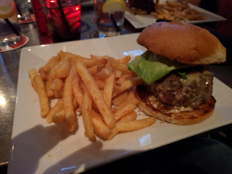 Bacon Cheese Steak Burger